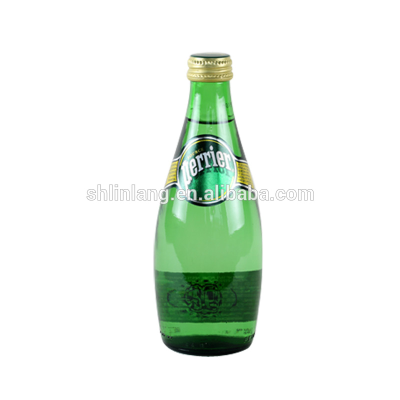 Linlang hot sale glass sparkling water bottle