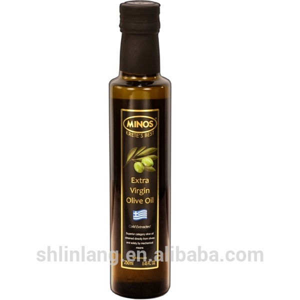 Shanghai linlang Factory price 250ml olive oil dorica bottle