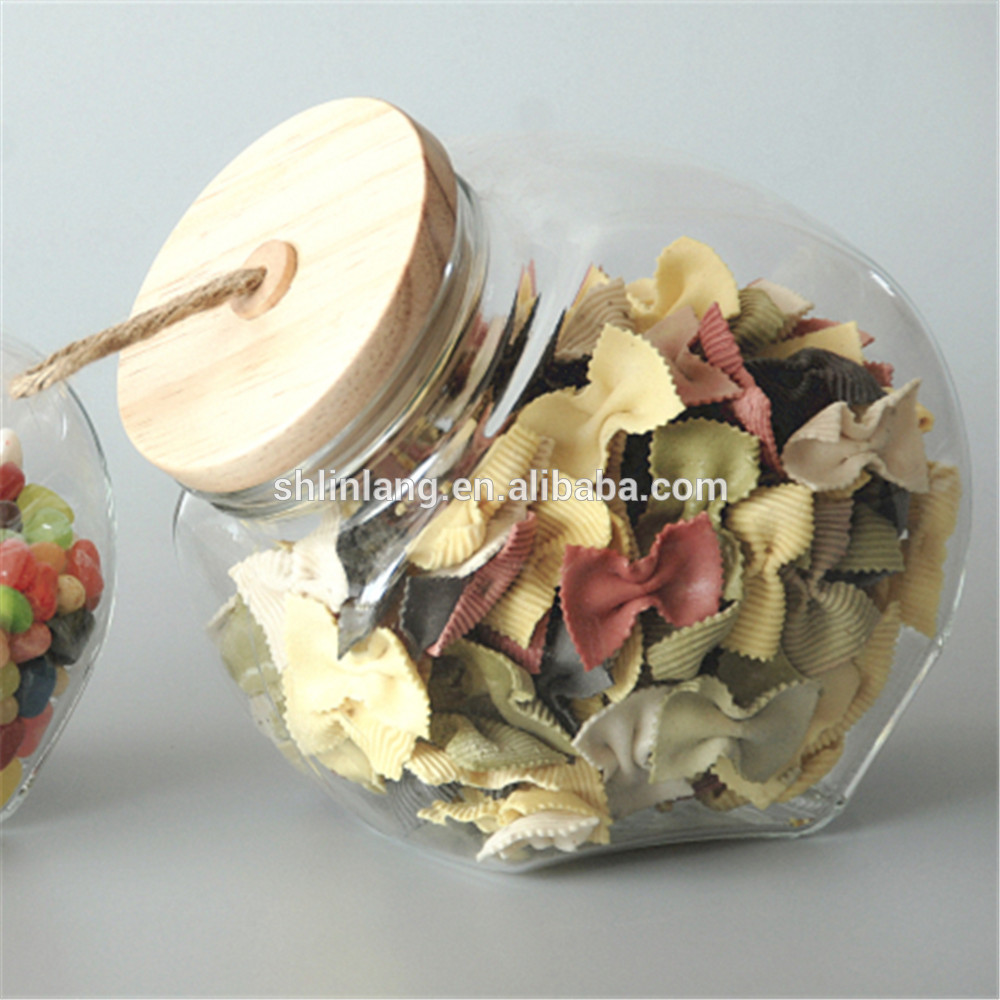 Linlang hot sale glass products large glass storage jars