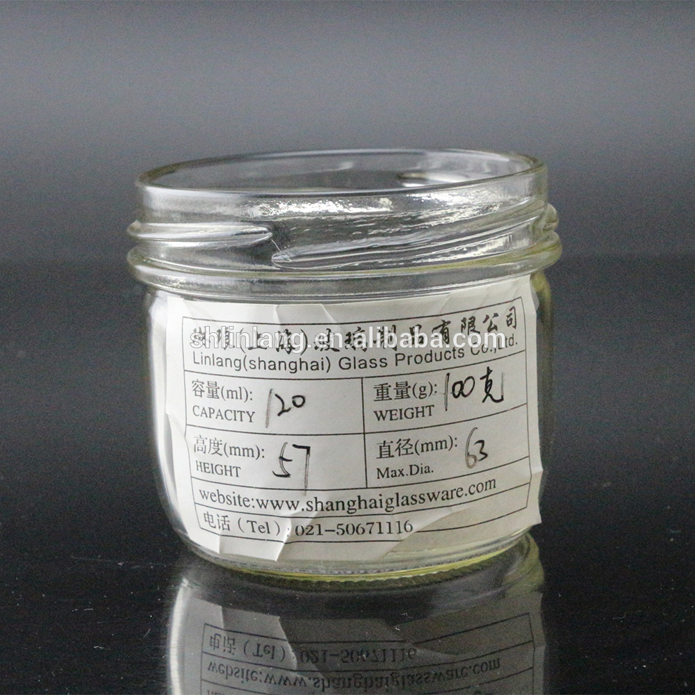 Linlang welcomed glassware products caviar glass jars