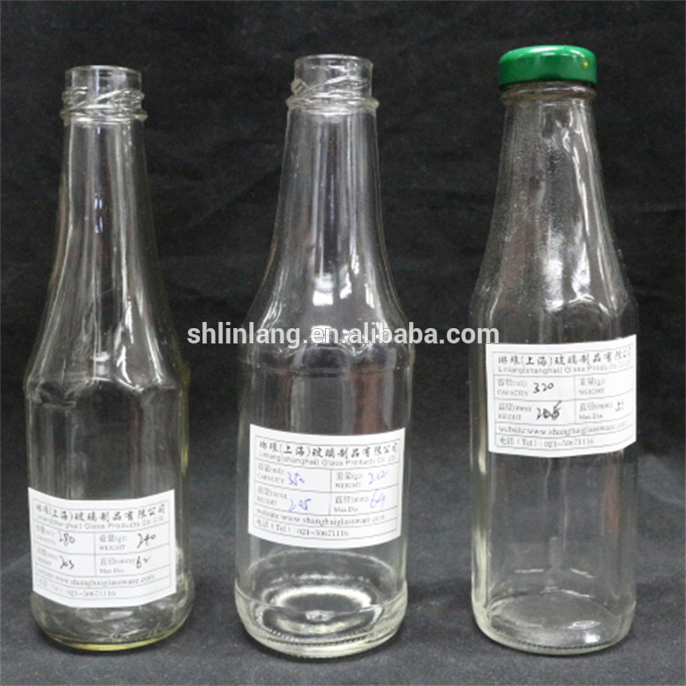 botella de aceite de cocina de vidrio de 100 ml con 4 en 1 casquillo etiquetas decorativas para Botellas de la salsa caliente (5 oz Woozy)