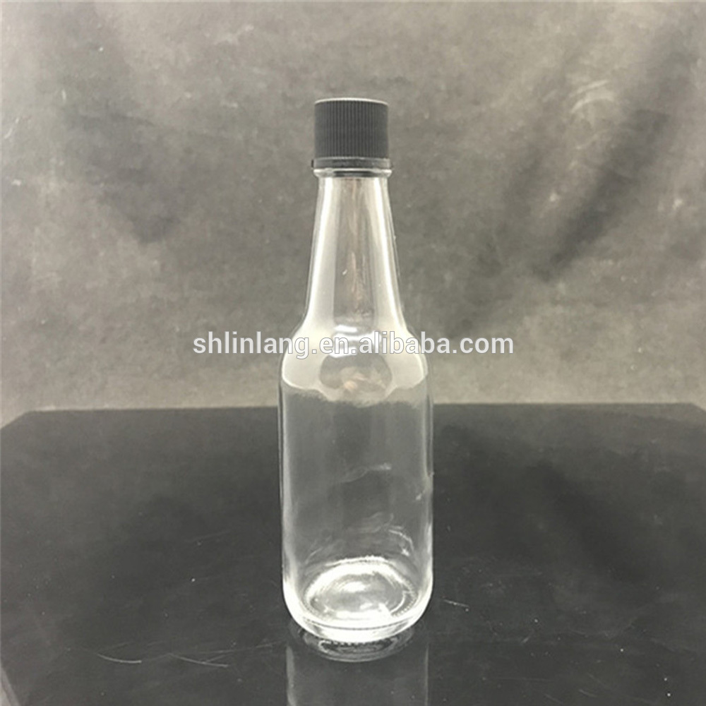 Linlang produk kaca menyambut panas 100ml botol saus botol kaca
