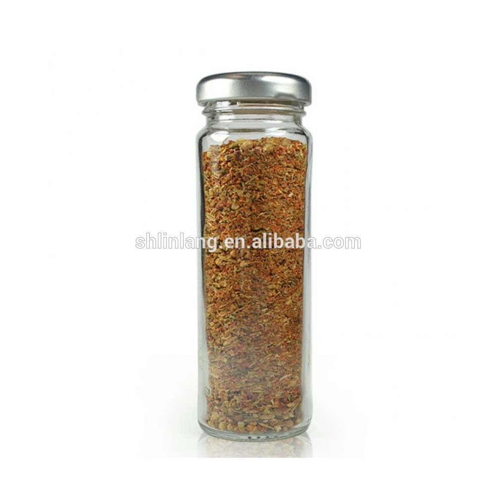 High Quality 16oz Glass Boston Bottles - Linlang shanghai factory glassware products 80ml glass spice jar – Linlang