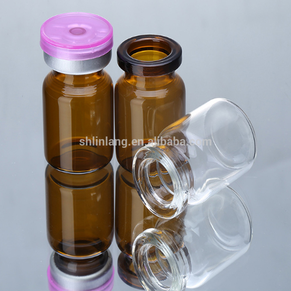 Well-designed Small Roll On Glass Bottle - linlang glass bottle manufacture wholesale export penicillin bottle 5ml 8ml 15ml Pharmaceutical glass bottle – Linlang