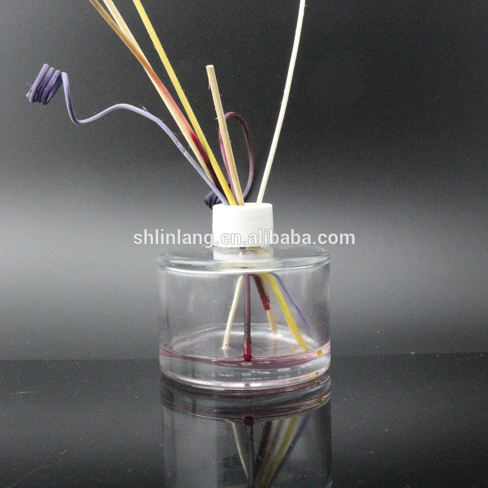 shanghai linlang 100ml 200ml hot selling 150ml 160ml empty reed diffuser packaging high quality glass bottle