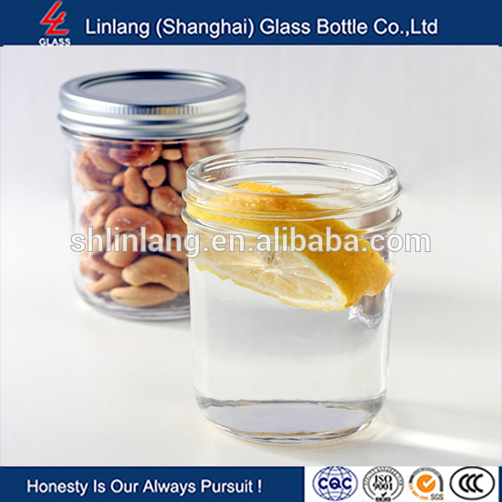 Linlang hot welcomed glass products,1oz mason jar