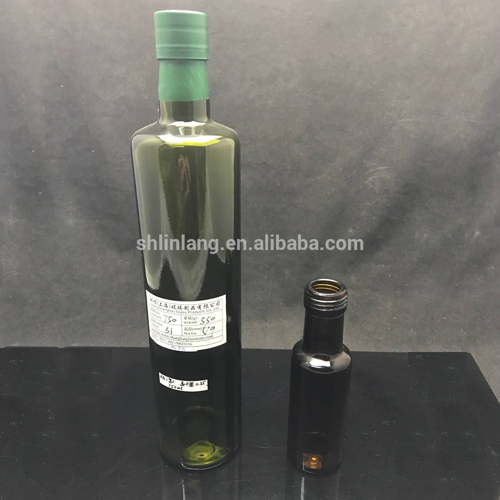 Cheapest Price Collagen Glass Bottles - 250ml 500ml 1000ml olive oil bottle/olive oil and vinegar bottle – Linlang