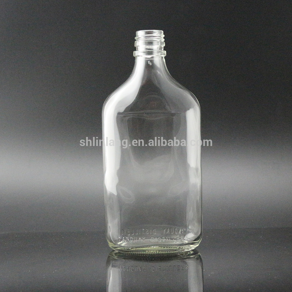 Shanghai linlang Wholesale 100ml da 200ml share gilashin flask kwalabe