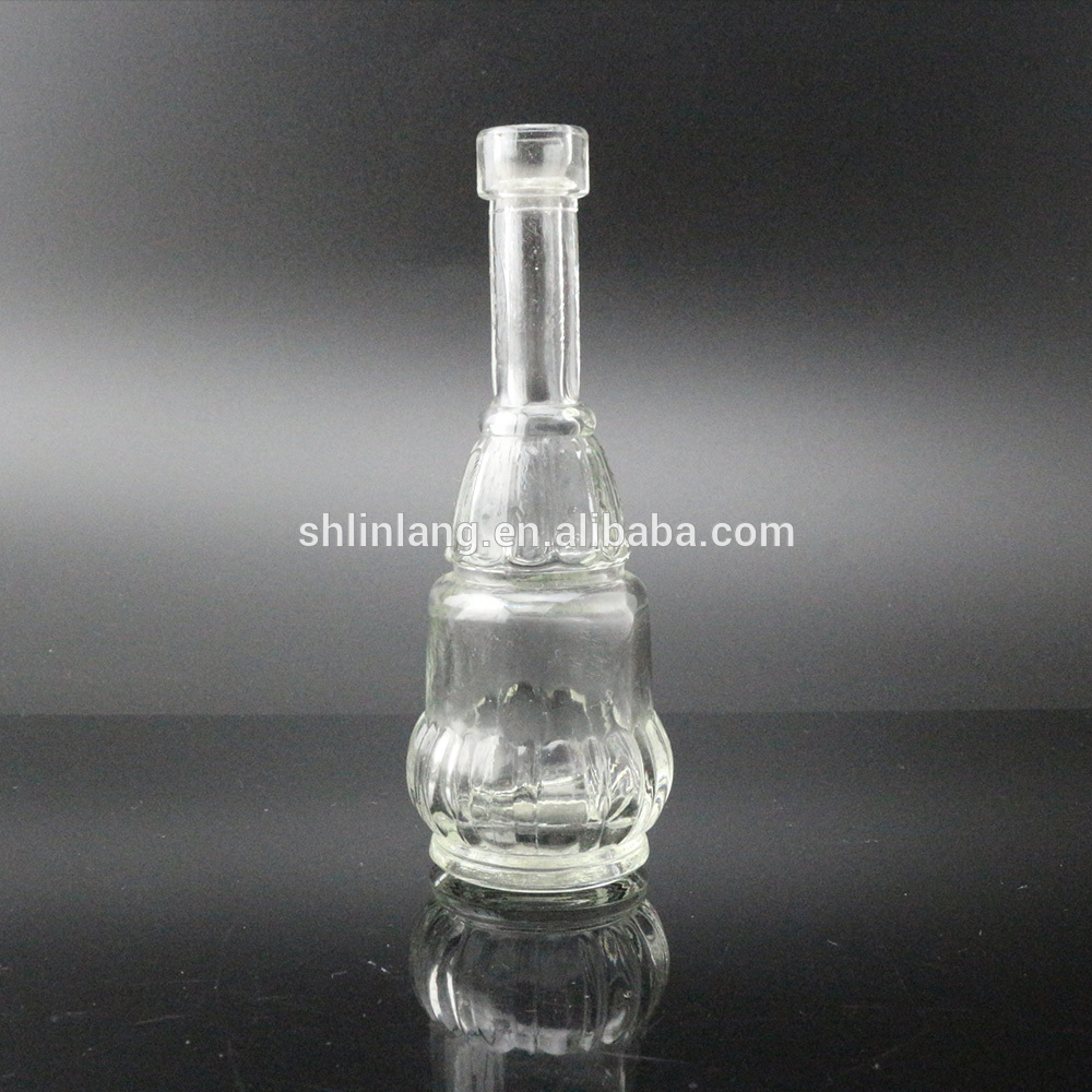 Hot sale machine made glass vase for home decoration