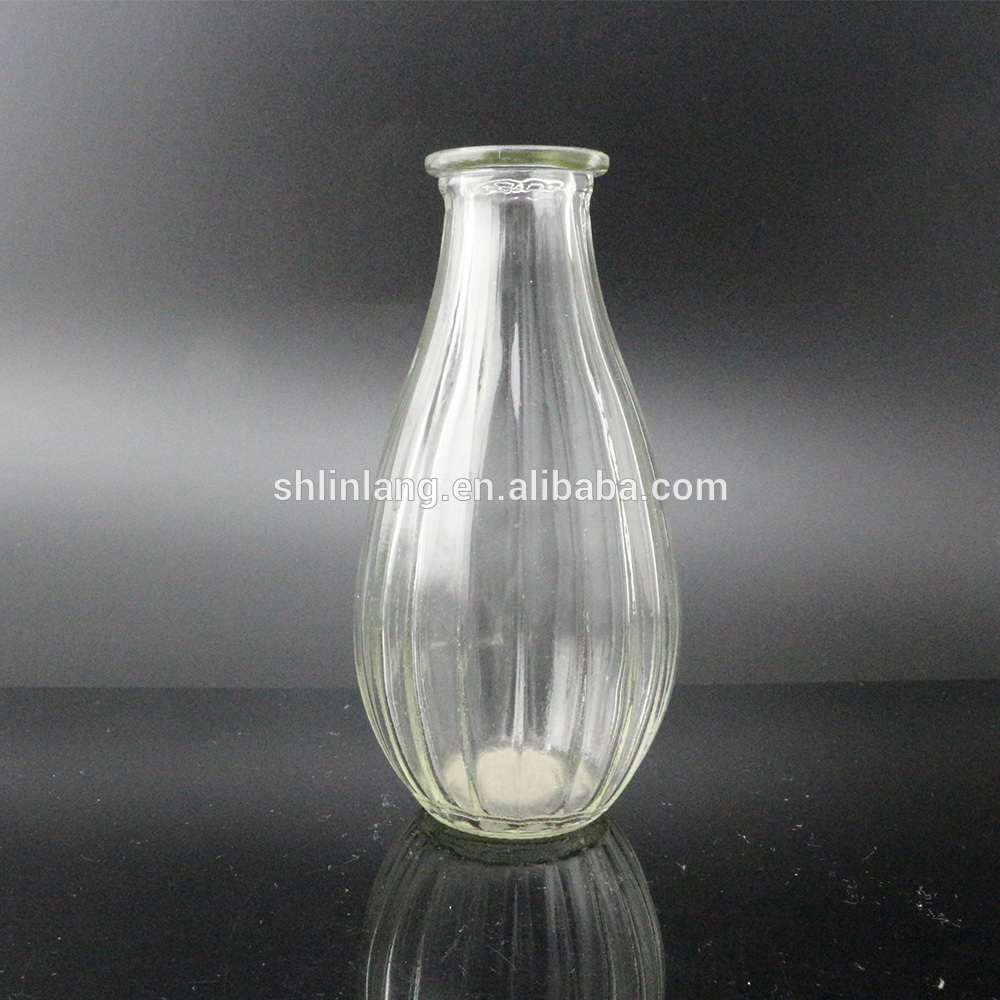 High reputation Pet Bottles With Childproof Cap - Linlang designed newest colored glass vase – Linlang
