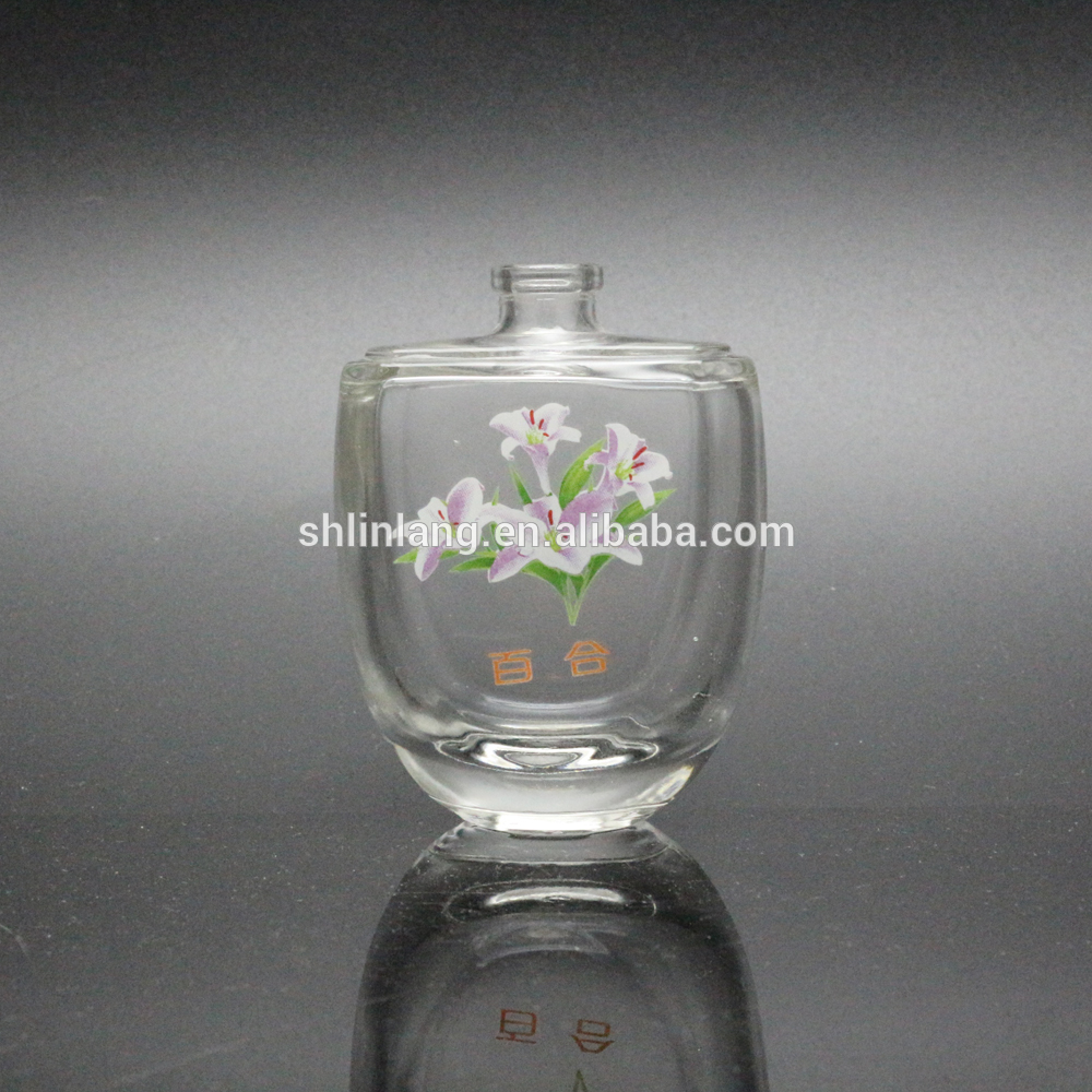 shanghai linlang Alibaba wholesale fancy 30ml luxury empty glass perfumes bottles