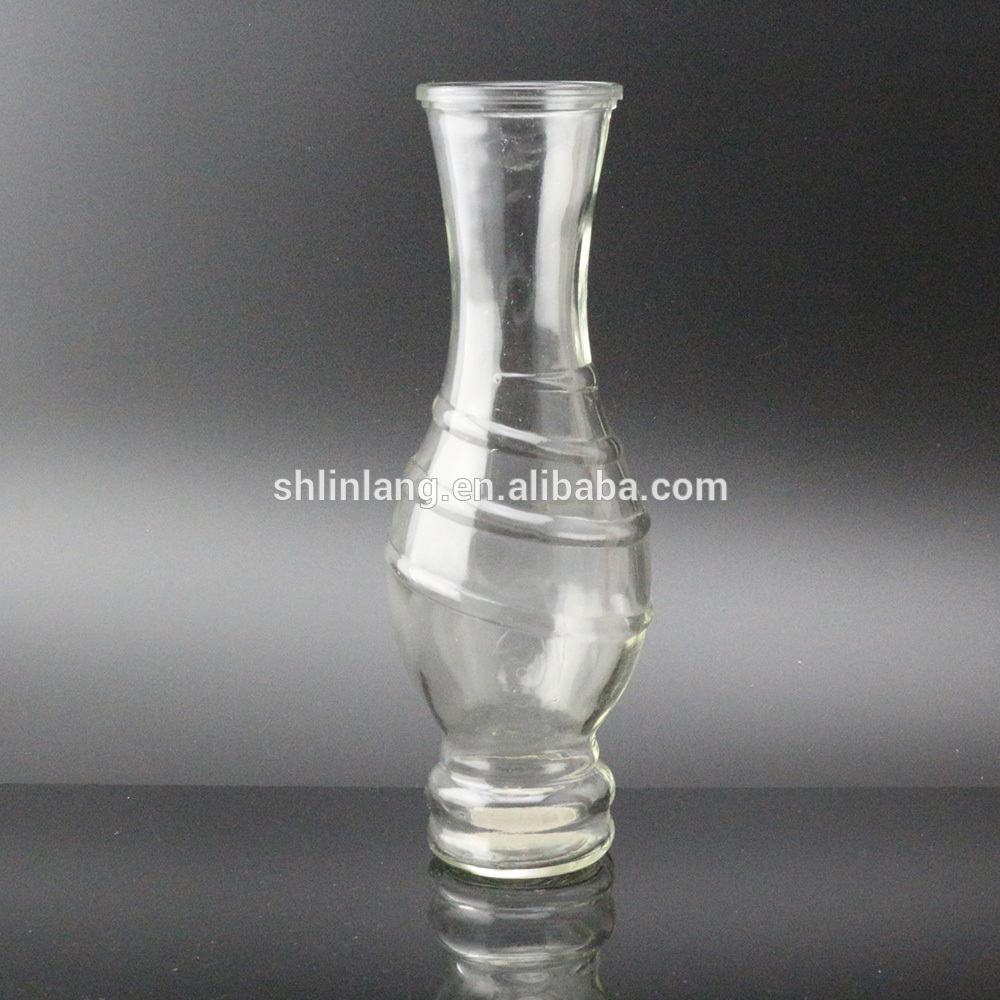 Country Style Decorative DIY Colored Handmade Wholesale Glass Vases