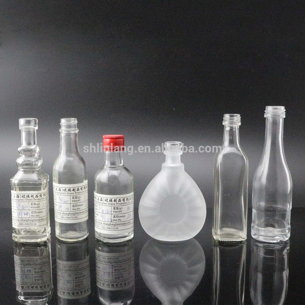 Shanghai Linlang wholesale samples size 50ml wine bottle