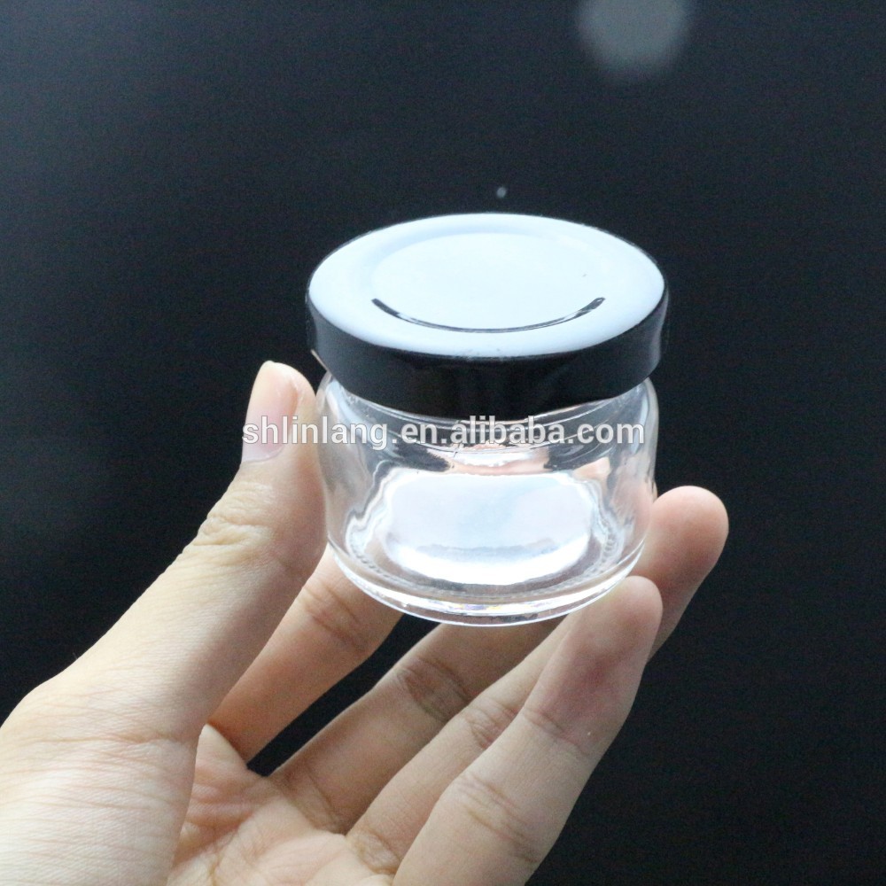 Wedding Favors Small Empty 20ml Honey Glass Jar With Gold Lids Mini