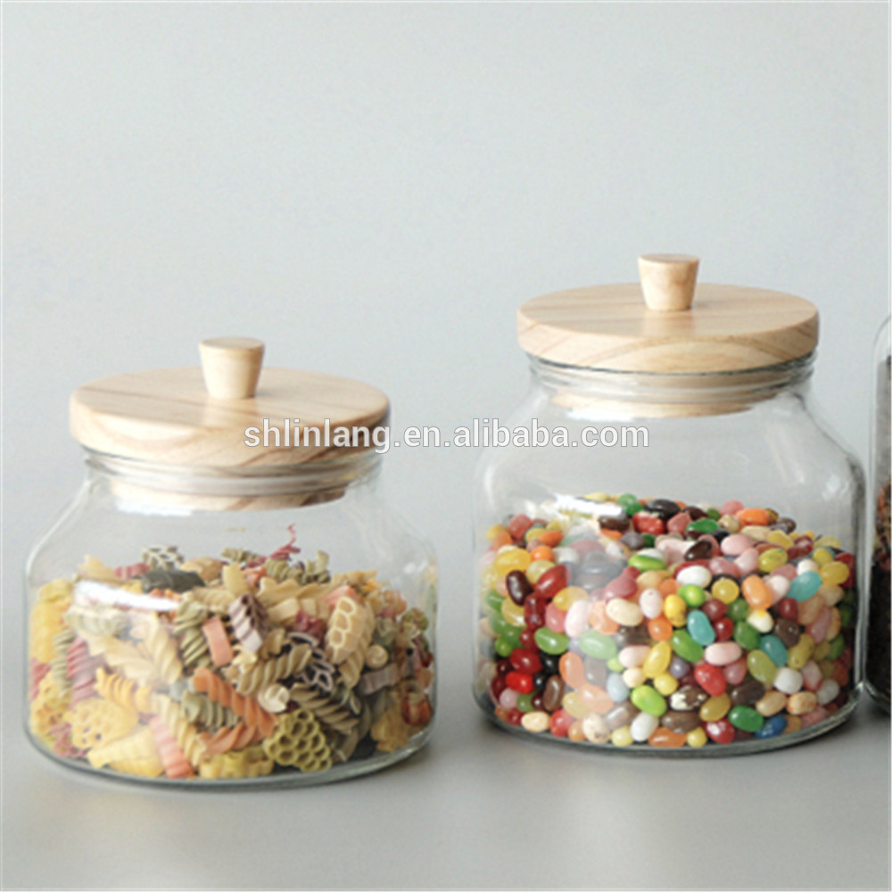 Linlang hot sale glass products large glass jars