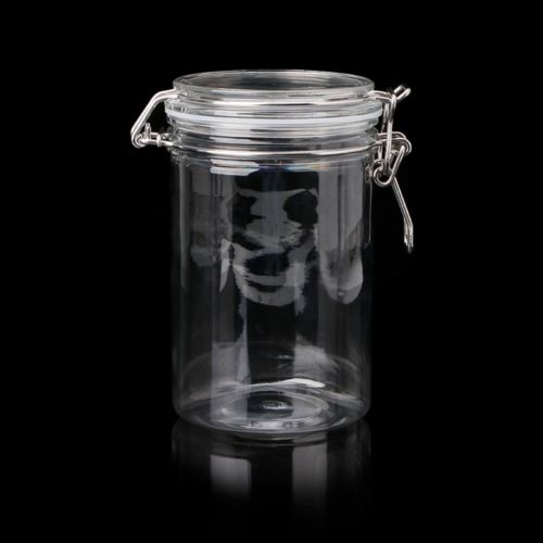 Small Medium Large Glass Jar Airtight 150ml Clip Top Jar Glass Round