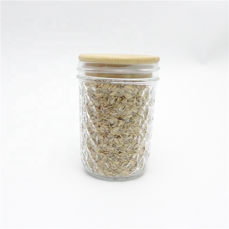 Low MOQ for Crystal Essential Oil Bottle - lilnlang shanghai hot sale products food grade mason jar wholesale with bamboo lid – Linlang