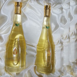 High-end Product Kitchen Transparent Olive Oil Glass Bottle