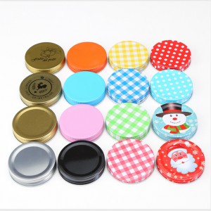 High quality 70mm custom made metal tin lid for glass bottle wholesale