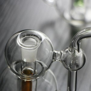 Ručně vyráběná gravitační bongo skleněná kouřová vodní dýmka bong žárovka do vodní dýmky