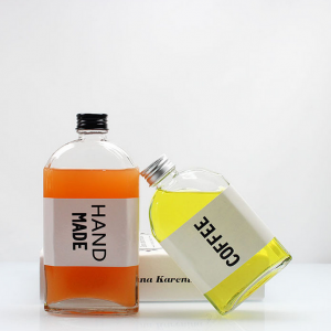 Hot Novelty Items Glass Juice Bottle Glass Beverage Bottle