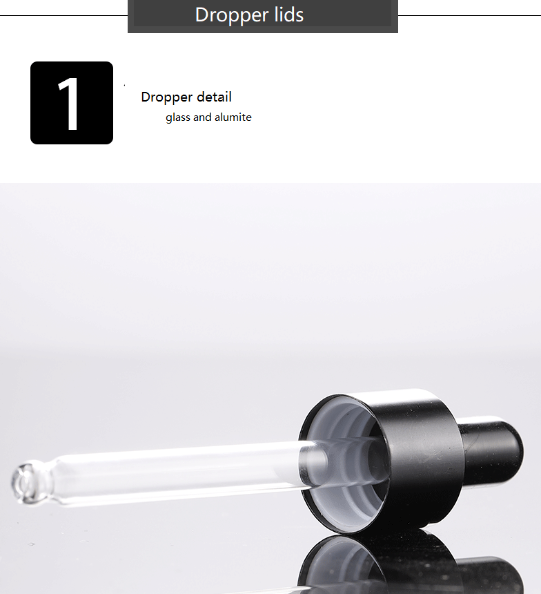 China OEM Black Candle Jar Glass - Hot Sale 30ml 50ml Matte Black Pump Bottle Glass Lotion Bottle Essential Oil Pump Bottle – Linlang