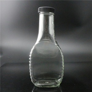 Linlang Shanghai Klasyczna butelka sosu bbq z plastikową nasadką