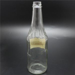 لينلانغ شنغهاي جودة عالية تخصيص زجاجة صلصة 550 مل قابلة للنفخ