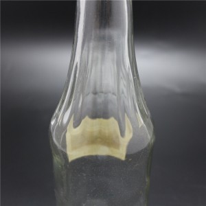 Linlang shanghai kualitas tinggi menyesuaikan botol saus 550ml panas tiup