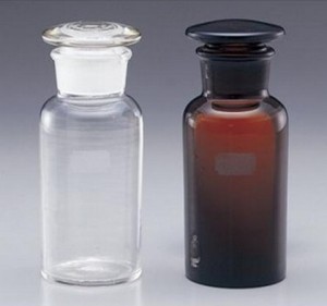 Shanghai linlang Factory Glass Bottle medicine/tablet/pill health bottle