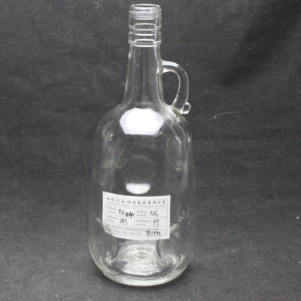 High Quality Essential Oil Bottle - Special Design Transparent Olive Oil Glass Bottle – Linlang