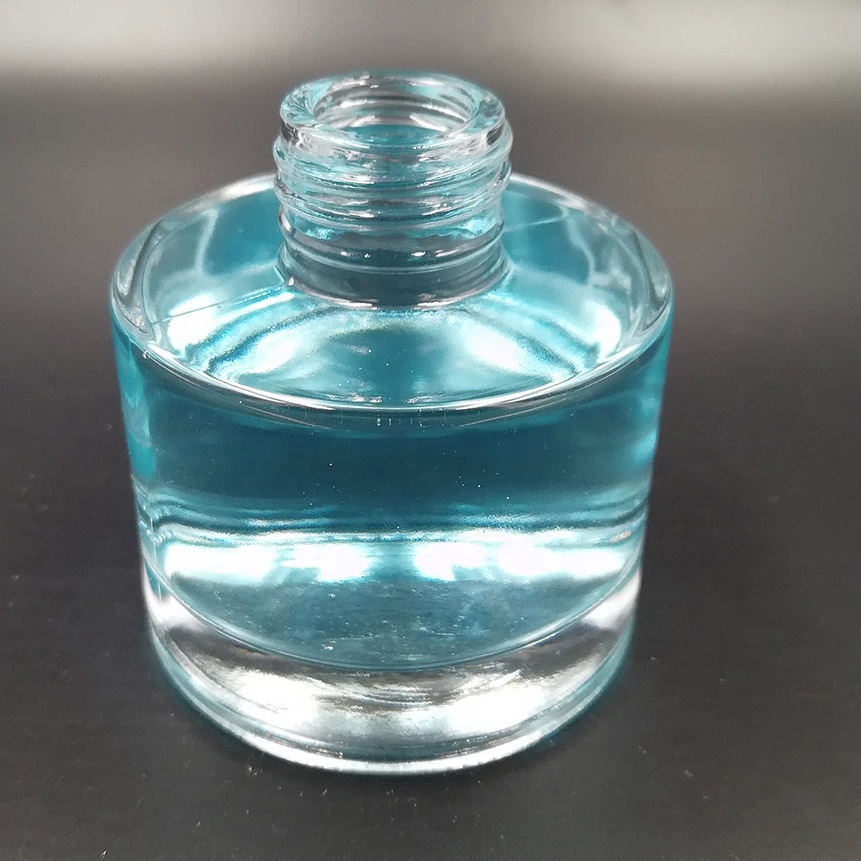 זכוכית שקופה עם חינם Reeds 50 מ"ל עגול ריק בקבוקים ריד מפזר