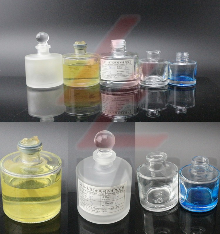 China 50ml 100ml 200ml 120ml Round Karen Fragrance Wholesale Refillable Diffuser  Bottle Clear Glass Empty Reed Diffuser Bottle 250 ml Manufacturer and  Supplier