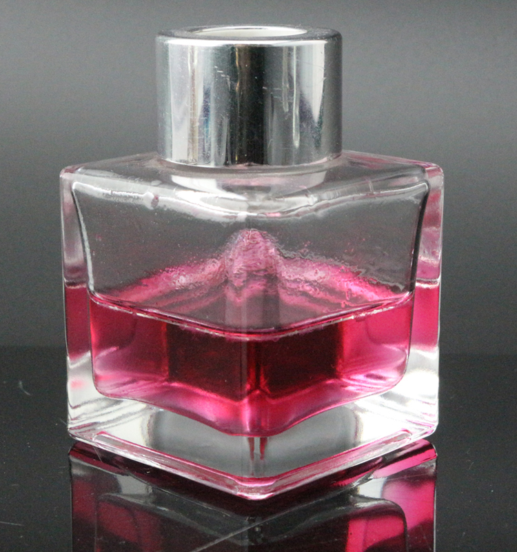 Square Reed Diffuser Oil Glass Bottle