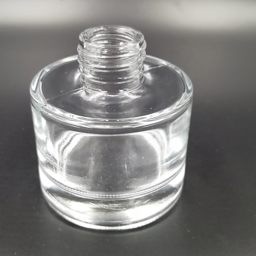 klart glas med frie siv 100ml runde reed diffuser flasker