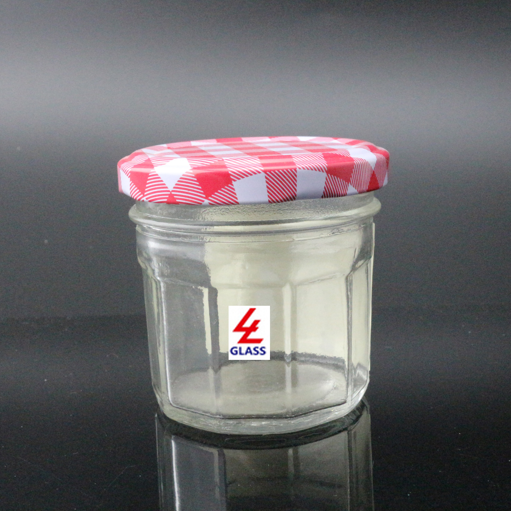 Top Quality Glass Bottles For Liquor - Wholesale  500 gram 50ml 250ml 500ml mini honey 100ml glass jar honey 200ml with metal lid – Linlang