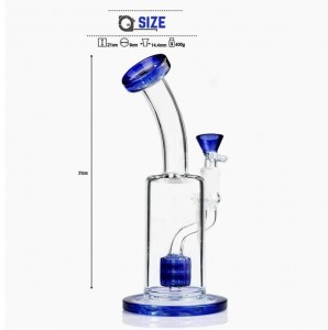 Cachimba de encargo del bongo de la marihuana de los accesorios que fuman de cristal del tubo de agua