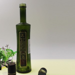 Wholesale 750ml Container Cylindrical Glass Olive Oil Bottle