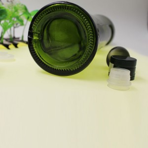 Wholesale 750ml Container Cylindrical Glass Olive Oil Bottle