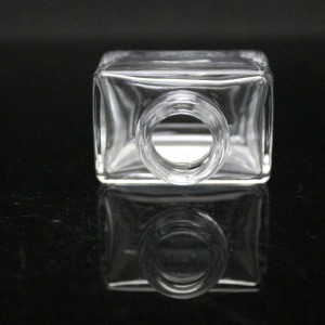 Wholesale Custom Square 30ml Empty Glass fountain pen ink bottle