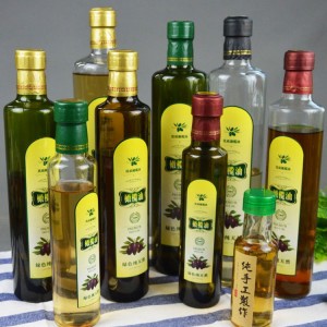 Wholesale Different Size and Multi-color Glass Bottle For Olive Oil