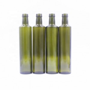 Wholesale Green Dorica For Olive Oil Glass Bottle Empty Bottle