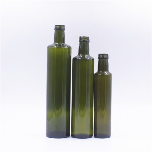 Wholesale Green Dorica For Olive Oil Glass Bottle Empty Bottle
