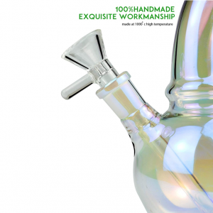 Kundenspezifisches handgemachtes Bongoglas, das Graswasserpfeifenzubehör raucht