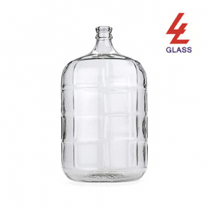 linlangshanghai高品質ソーダライムガラスカーボイキャリアガラスガロンボトル