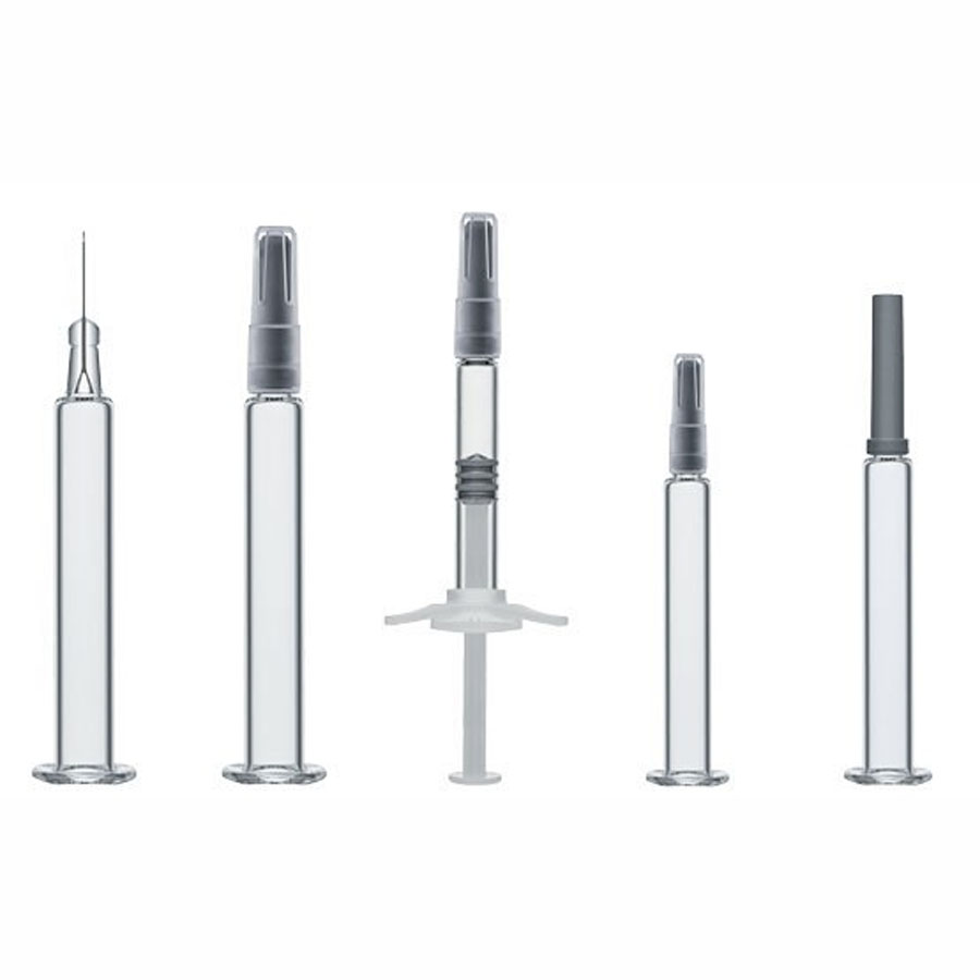 PriceList for Pipe Glass - empty beauty glass syringes with needles for cosmetic 1ml 3ml – Linlang