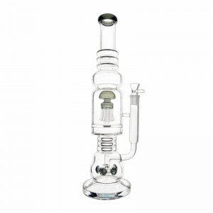 Fancy dab rig water classy glass bongs pipe smoking accessories blue