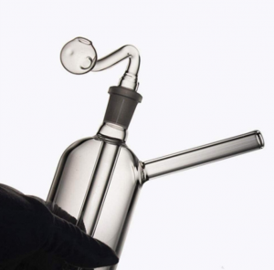 Popular water pipe portable shisha glass hookah bottle