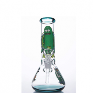 Custom handmade 8inch small decor glass hookah bottle base thick glass Jar
