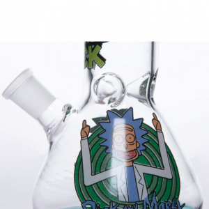 Custom handmade 8inch small decor glass hookah bottle base thick glass Jar